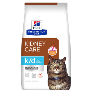 힐스 프리스크립션 다이어트k/d 얼리 서포트 반려묘용 건사료 1.81kg